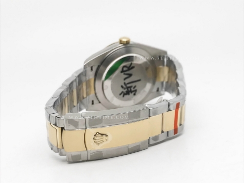 DJ2 41mm Oys Flt 904L YG/SS Grey/Dia GMF V2 VR3235