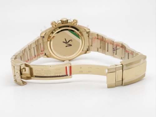 Daytona 126508 YG/YG Gold/Blk 904L QF V5 SH4131