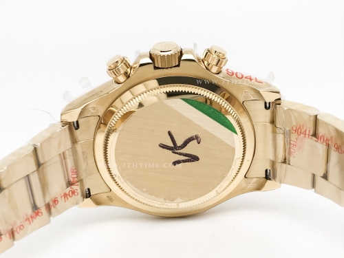 Daytona 126508 YG/YG Gold/Blk 904L QF V5 SH4131