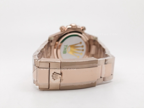 Daytona 126505 RG/RG Blk/Dia 904L THB SH4131-2