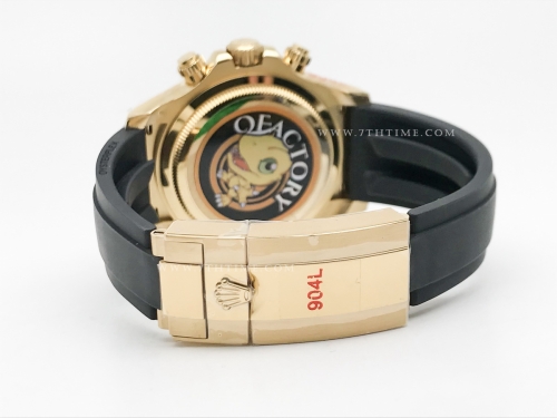 Daytona 126518 YG/RU Blk/Gold/Di 904L QF V5 SH4131