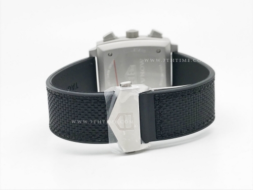 Tag Monaco Chronograph Black TI/RU Grey A8F VK63A