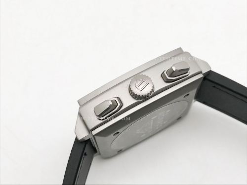 Tag Monaco Chronograph Black TI/RU Blk/Yelw A8F VK63A