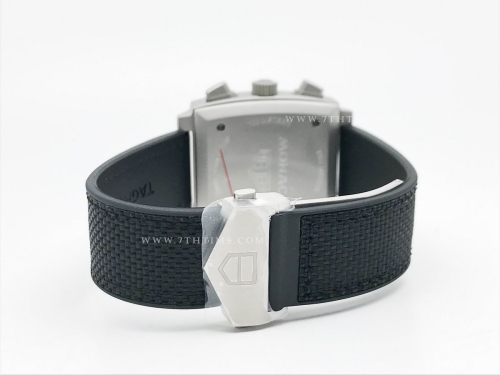 Tag Monaco Chronograph Black TI/RU Blk/Org A8F VK63A