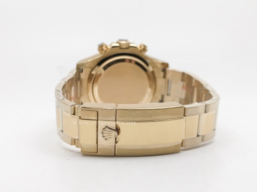 Daytona 126508 YG/YG Blk/Gold/Stk RCF A4131