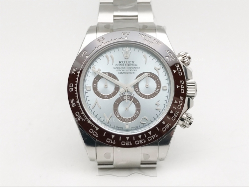 Daytona 116506 904L Brn CER/SS I-Blu/Ara Clean A4130