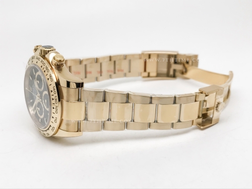 Daytona 126508 YG/YG Blk/Stk RCF A4131