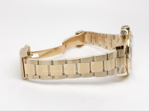 Daytona 126508 YG/YG Blk/Stk RCF A4131