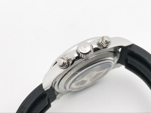 Daytona 126500 CER SS/RU Grey/Blk/Stk GDF A3836