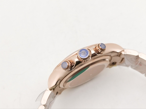 Daytona 126505 RG/RG Blk/RG/Stk RCF A4131