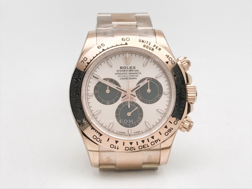 Daytona 126505 RG/RG RG/Blk/Stk RCF A4131