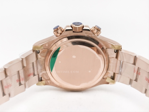 Daytona 126505 RG/RG RG/Blk/Stk RCF A4131