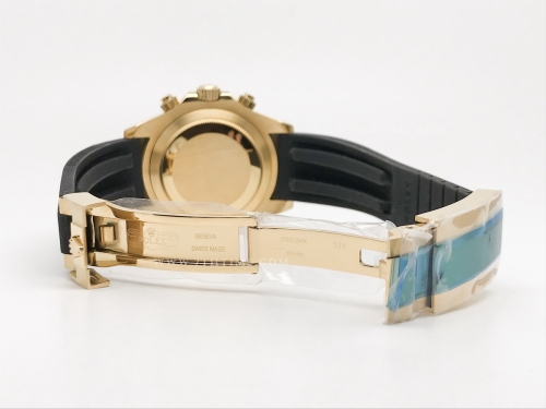 Daytona 126518 CER YG/RU Gold/Blk/Stk GDF A3836