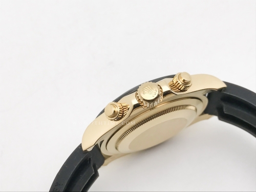 Daytona 126518 CER YG/RU Blk/Stk GDF A3836