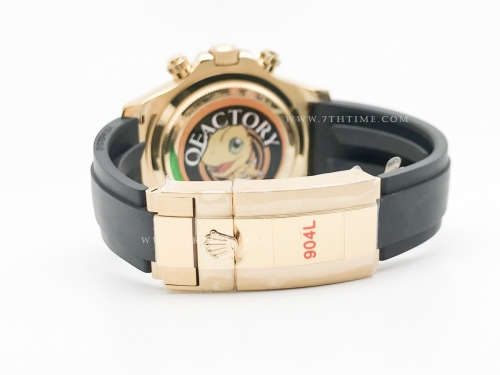 Daytona 126518 YG/RU Gold 904L QF V5 SH4131