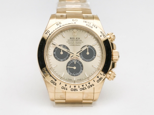 Daytona 126508 904L YG/YG Gold/Blk Clean SH4131