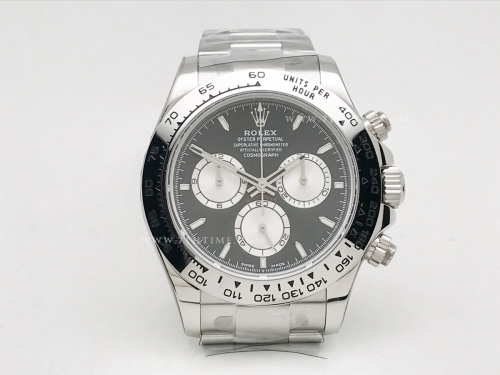 Daytona 126509 SS/SS Blk/Silv/Stk RCF A4131