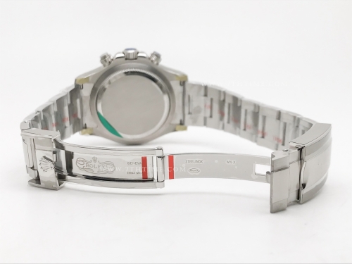 Daytona 126500 904L CER SS/SS White/Stk RCF A4131