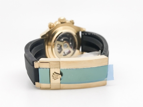 Daytona 126518 CER YG/RU Blk/Gold/Stk GDF A3836