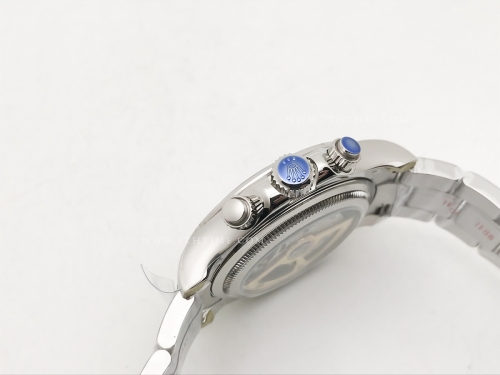 Daytona 126506 904L Brn CER/SS I-Blu/Stk RCF A4131