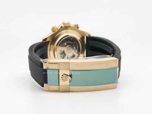 Daytona 126518 CER YG/RU Blk/Stk GDF A3836