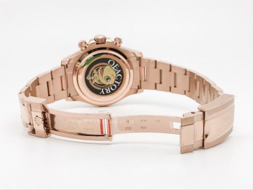 Daytona 126505 RG/RG Blk/RG/Dia 904L QF V5 SH4131