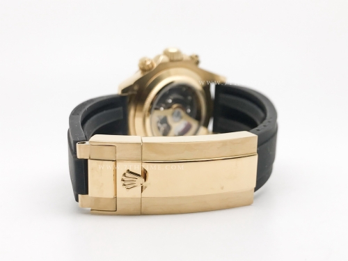 Daytona 126518 CER YG/RU Gold/Stk GDF A3836