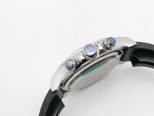 Daytona 126519LN 904L SS/RU Blk/Silv/Stk RCF A4131