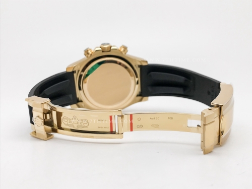 Daytona 126518LN CER YG/RU Gold/Stk RCF A4131