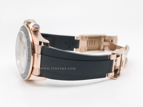 Daytona 126515LN CER RG/RU Blk/RG/Stk RCF A4131