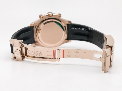 Daytona 126515LN CER RG/RU Blk/RG/Stk RCF A4131