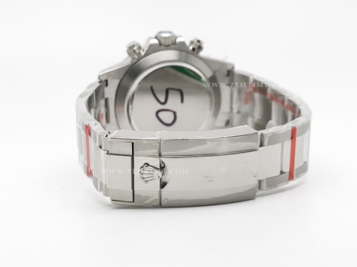 Daytona 116500 904L CER SS/SS Blk/Stk GMF A7750