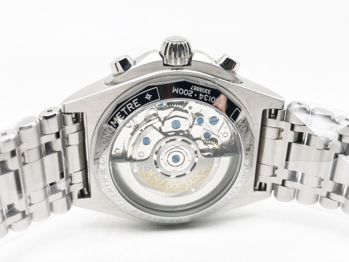 Chronomat B01 V2 SS/SS Brown/Blk/Stk TF Asia 7750