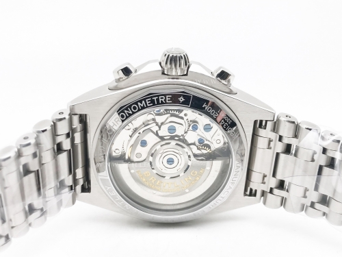 Chronomat B01 V2 SS/SS Grn/Blk/Stk TF Asia 7750