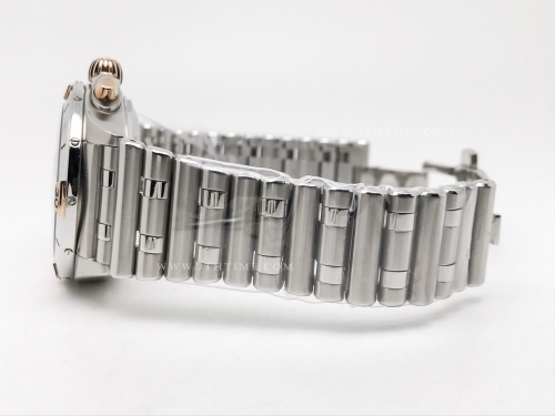 Chronomat B01 V2 RG/SS Silver/Stk TF Asia 7750