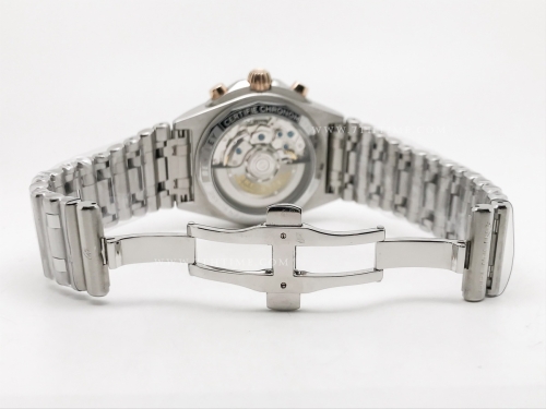 Chronomat B01 V2 RG/SS Silver/Stk TF Asia 7750