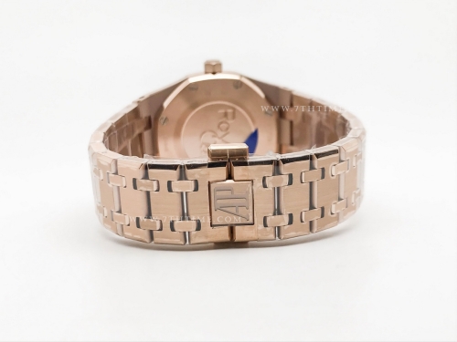 Royal Oak Ladies 67650OR RG/RG RG/Stk ZF Sw Qtz