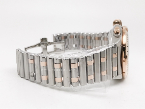 Chronomat B01 V2 RG/SS Brown/Blk/Stk TF Asia 7750