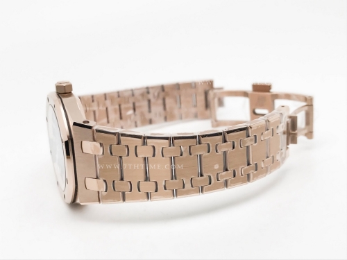 Royal Oak Ladies 67650OR RG/RG Blue/Stk ZF Sw Qtz