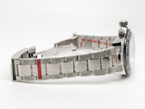 Daytona 126509 CER SS/SS Wht/Blk/Stk GDF A3836