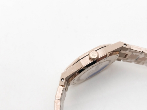 Royal Oak Ladies 67651OR Dia RG/RG Wht/Stk ZF Sw Qtz