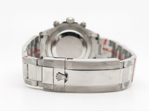 Daytona 126509 CER SS/SS Wht/Blk/Stk GDF A3836