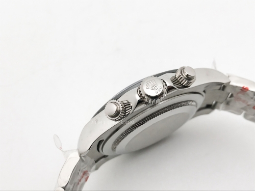 Daytona 126509 CER SS/SS Wht/Stk GDF A3836