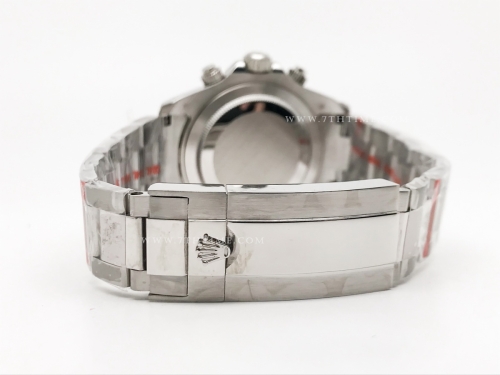 Daytona 126509 CER SS/SS Wht/Stk GDF A3836