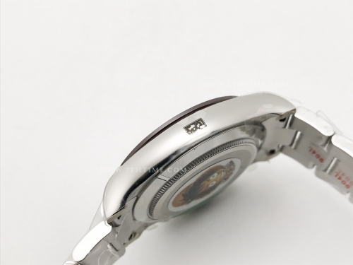 Daytona 116506 904L Brn CER/SS I-Blu/Stk Clean A4130