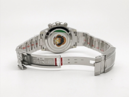 Daytona 116506 904L Brn CER/SS I-Blu/Stk Clean A4130