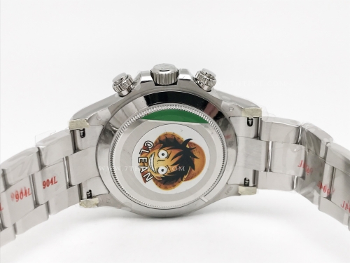 Daytona 116506 904L Brn CER/SS I-Blu/Stk Clean A4130