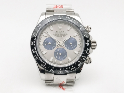 Daytona 126509 CER SS/SS Gry/Blue/Stk GDF A3836