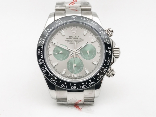 Daytona 126509 CER SS/SS Gry/S-Blue/Stk GDF A3836