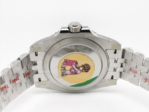 GMT II 126710GRNR Jub 904L SS/SS Blk Clean DD3285